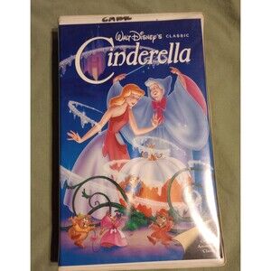 Cinderella VHS | Black Diamond Edition 1988 | Vintage Disney | Good Condition